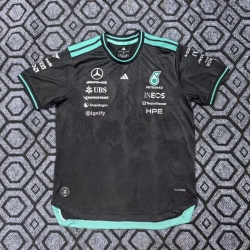 2026 MERCEDES black F1 polo S-5XL